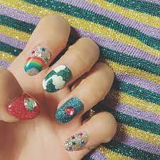 わかみやふみか さんはinstagramを利用しています め っちゃ可愛くしてもらった パワパフカラー newnail gelnail mokonail パワーパフガールズネイル パワパフネイル キラキラネイル 派手ネ ネイル 派手 ネイル キラキラメイク