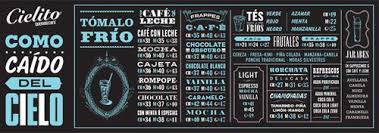 Art Of The Menu Cielito Querido Cafe Cafe Menu Exterior Design