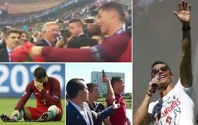 Moths on the field euro 2016 finalportugal vs france, one moth came and tried to drink ronaldo's tears when he got injured. Euro 2016 Moths And Microphones Cristiano Ronaldo S Most Viral Moments Marca English