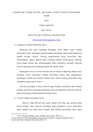 Pdf Filsafat Pendidikan Islam Ribda Hariyani Academia Edu