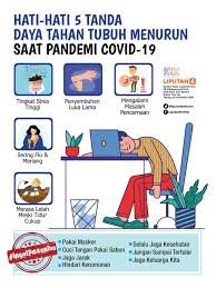 Ini bermaksud, ada yang bergejala ringan, sederhana, teruk, atau tak bergejala langsung, bahkan mungkin pulih dengan sendirinya tanpa dimasukkan ke hospital. Infografis Hati Hati 5 Tanda Daya Tahan Tubuh Menurun Saat Pandemi Covid 19 News Liputan6 Com