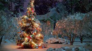 A colorful christmas home tour. Cozy Winter Christmas Desktop Wallpaper