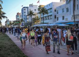 The paper started publishing in may 1896 as a weekly called the miami metropolis. Miami Beach Tourists Astrazeneca Vaccine Covid 19 Krispy Kreme Monday S News