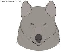 How To Draw A Wolf Face Easy Drawing Art This was a study i decided to do in order to get myself reinterested in (or more wolf drawing easy cute wolf drawings husky drawing anime wolf drawing easy animal drawings kawaii drawings manga drawing cartoon drawings. how to draw a wolf face easy drawing art