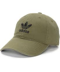 Adidas Olive Baseball Hat Zumiez Baseball Hats Green Hats Dad Hats