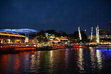 There are plenty of places to eat too! Clarke Quay Wikipedia