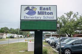 East Milton Elementary School gets deep clean at end of school year