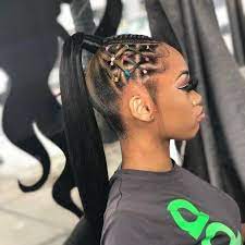 This is a daisy and cute fishtail braided hairstyle which can be created within a few steps. Rubber Band Hairstyles Step By Step 10 Easy Hairstyles Step By Step 15 Frisuren Elegante Coil The Ponytail Around The Centre Where You Ve Tied It Up With The