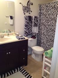 Include task lighting next to mirrors and dimmable options in opt for a unique, bold or interesting print to maximise the impact in a small space like this. 5 Cute Zebra Print Bathroom Decorating Ideas