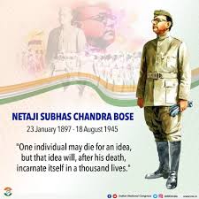 Netaji Subhas Chandra Bose's role in India's freedom