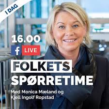 Høyre jubler for kjempemåling i bergen: Hoyre Justisminister Monica Maeland Svarer Pa Dine Facebook