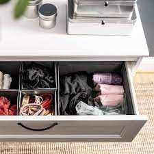 Why not organize that overflowing closet? Skubb Box 6er Set Dunkelgrau Ikea Deutschland