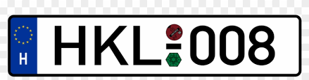 Tagged under vehicle, fullsize car, compact car, full size car, midsize car. Hungarian License Plate Czech Licence Plate Free Transparent Png Clipart Images Download