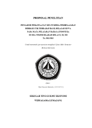 Contoh proposal penelitian kualitatif komunikasi studi korelasi mengenai aktivitas membaca rubrik liga italia dalam tabloid bola by admin on april 23, 2012 / skripsi ekonomi / leave a comment tags: Contoh Proposal Penelitian Kualitatif Indonesia