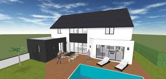 Plan maison en u ouvert. Conseils Pour Reussir Vos Plans De Maison Kozikaza