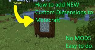 This addon adds custom enchantments that can be crafted such as sharpness x, efficiency x, etc. Create You Own Custom Dimension With This Simple Datatack Base File Minecraft Data Pack
