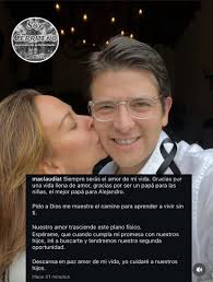 🫩Asi se despide María Claudia Tarazona de su esposo miguel Uribe”🙏 “ Pido  Dios me muestre el camino para aprender a vivir sin ti” “ Descansa en Paz  Amor de mi vida