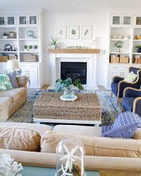 Eating dinner on the beach is not a simple undertaking. 39 Coastal Living Rooms To Inspire You