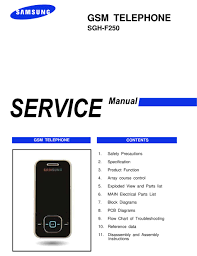 We also provide detailed instructions on how to unlock your samsung f250. Samsung Sgh F250 Service Manual Pdf Download Manualslib