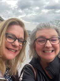 Meeting authors Kristin Hannah and Adriana Trigiani at a historical fiction  book event