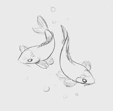 Koi Fish Sketch By Julia Vysotskaya Hochulia From The Series Sherwyn S Forest On Neonmob Fish Sketch Fish Drawings Koi Fish Drawing Good koi fish drawings can be hard to find. fish sketch fish drawings koi fish