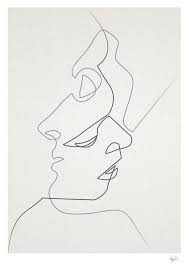 Pin On One Line Drawing