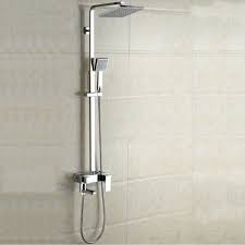 Us 15731 22 Offl15195 Wand Befestigter Messing Regendusche Set Platz Dusche Schiene Bar In Dusch Armaturen Aus Heimwerkerbedarf Bei Aliexpresscom