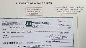 How to tell the difference between real and fake checks. Fake Check Scams Target Millennials