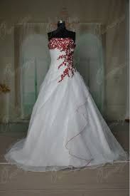 Oumeiya Orw305 A Line Organza Lace Wine Red And White Wedding Dress View Red And White Wedding Dress Ou Red Wedding Dresses Red Wedding Gowns Wedding Dresses