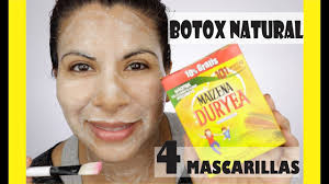 Poner botox en la cara en el centro médico. Mascarilla De Maizena Con Efecto Botox Rejuvenecedor Youtube
