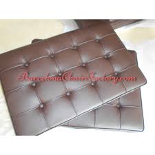 Usually ships within 6 to 10 days. Chocolate Brown Barcelona Chair Cushions Drop Buying At Wholesale Price