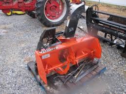 Kubota gr2120 diesel awd with snow blower attachment. Good Kubota Tg2746a Snow Blower For Lawn And Garden Tractors On Popscreen
