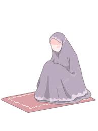 تصلي الفتاة الإسلامية وتصلي على سجادة الصلاة المجهولة, يصلي, دعاء, سجادة  صلاة PNG وملف PSD للتحميل مجانا