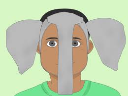 Simple, fun and cute craft. How To Make Elephant Ears For A Costume With Pictures Wikihow