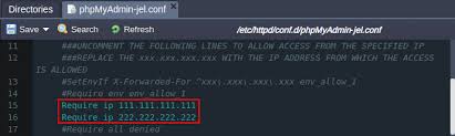 Then, for each of the ip . Access To Phpmyadmin Jelastic Dev Docs