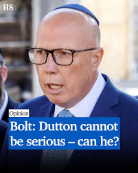 ANDREW BOLT: Peter Dutton can't be serious with this performative stuff. He  must be keeping his best for the election campaign, and time is running  short to sell anything bold. > https://bit.ly/4iEXvil