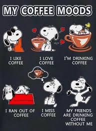 My Coffee Moods Snoppy Kaffee Snoopy Bilder