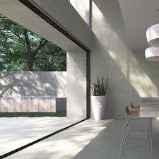 Beren Dark Grey Polished Concrete Tiles Concrete Tile Floor Modern Flooring