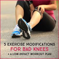While bending the knee past 90 degrees may not be possible for some injuries or arthritis knee pain, partial squats help to strengthen the thigh and gluteus muscles to support the knee. 5 Squat Alternatives For Bad Knees Full Low Impact Workout Plan