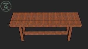 Also, the height of seat from floor should be such that it allows enough leg space below the table top. How To Build A Bench Seat For Kitchen Table Pahjo Designs
