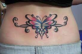 Lower Back Butterfly Tattoo 3 Tribal Butterfly Tattoo Butterfly Tattoos For Women Butterfly Tattoo Designs