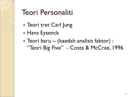 Although the simplicity of the big five personality traits model is one of its most appealing features, some researchers have argued that measuring complex if you find the original big five personality traits model to be too broad or imprecise for your purpose, then judge's approach may be more helpful. Topic 3 Work Ecology Human Development Ppt Download