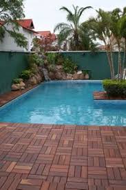 Wood Decked Pool Surround Need To Do Now Backyard Pool Pool Landscaping Patio Flooring