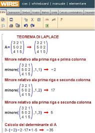 Ebbene la matrice associata is costruisce disponendo nelle colonne le coordinate delle immagini dei vettori di b, rispetto alla base b' del codominio. Determinante