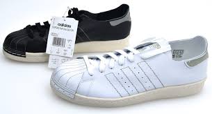 Adidas original herren superstar turnschuhe sneakers schwarz weiß retro neu. Adidas Herren Turnschuh Freizeitschuhe Sneaker Superstar 80s Decon Bz0109 Bz0110 Ebay