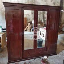 Harga lemari pakaian kayu almari baju jati minimalis pintu 3 modern tipe sliding harga murah. Almari Baju Besar Model Simple Lemari Pakaian Kayu Jati Free Ongkir Shopee Indonesia