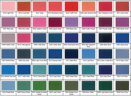 Complete Ral Colour Chart With Names Fabric Colour Chart
