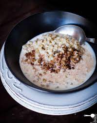 Pearl Barley Cacao Porridge Wholesome Cook Recipe Healthy Chocolate Breakfast Breakfast Barley Recipe Chocolate Breakfast Recipes