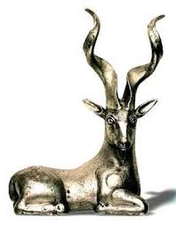 تندیس بز عهد هخامنشیان Achaemenid Silver Ibex Iranian Art Achaemenid Ancient Near East