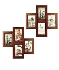 The beauty of our four seasons deserves stunning picture collages. Wooden Brown 4 In 1 Collage Photo Frame For Home M Square Id 8147080797